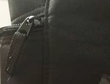 Metal & Webbing Zipper Pull