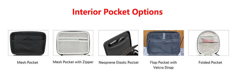 EVA case Interior Pocket