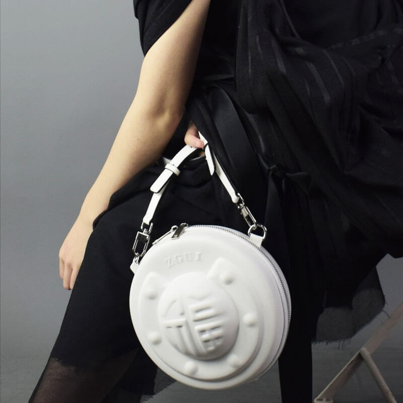 Three-dimensional Circular EVA Handbag
