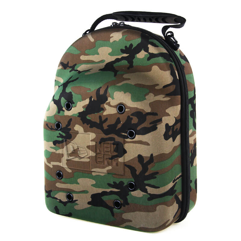 EVA Camouflage Cap Carrier Case