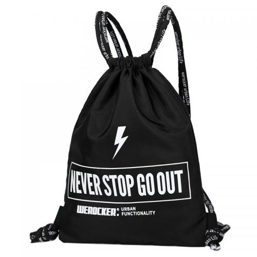 Custom nylon drawstring bag