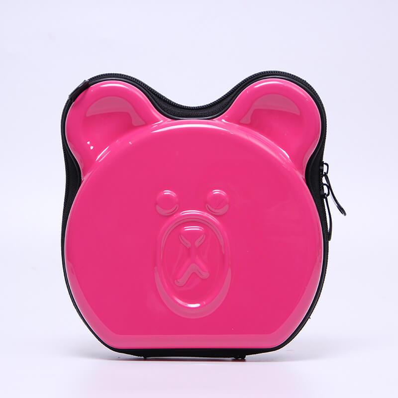 Custom Pc Abs Bear Shape Cosmetic Bag