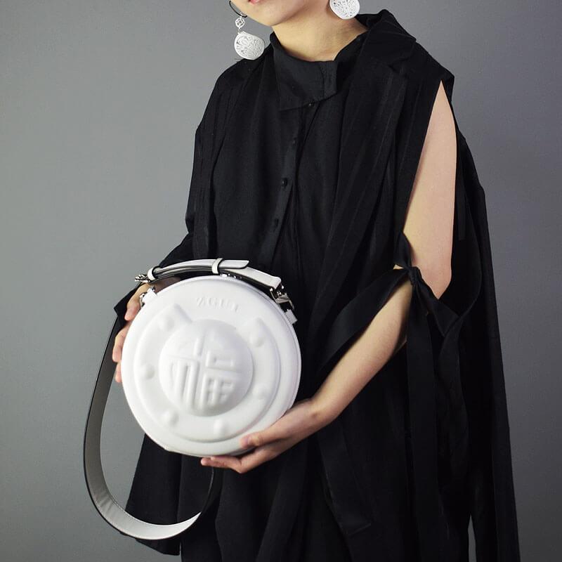 Three-dimensional Circular EVA Handbag